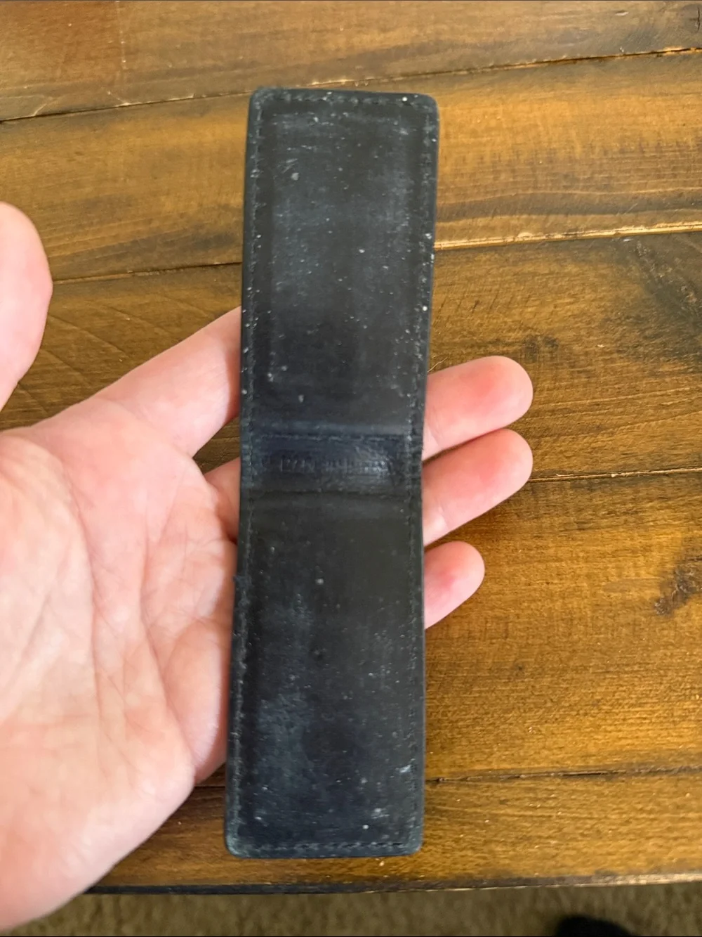 Coach Leather Magnetic Money Clip